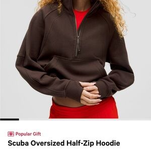 Lululemon scuba half zip M/L